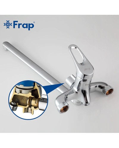 Смеситель для ванны Frap H13 F2213 универсальный Хром