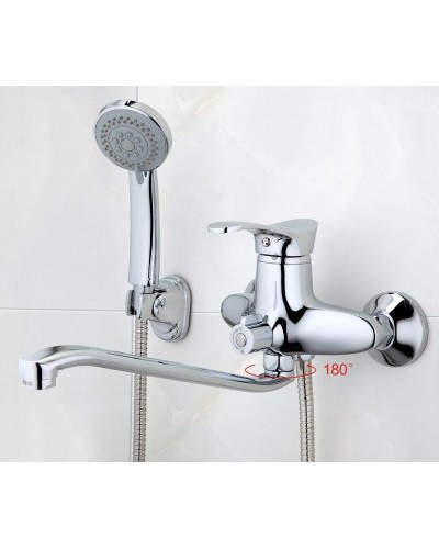 Смеситель для ванны Frap H01 F2201 универсальный Хром