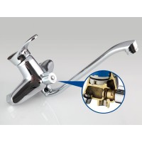 Смеситель для ванны Frap H01 F2201 универсальный Хром