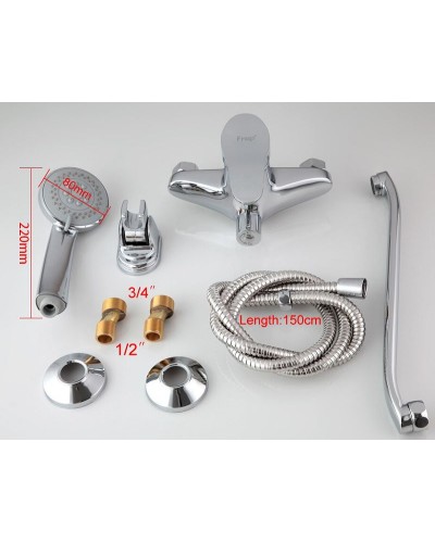 Смеситель для ванны Frap H01 F2201 универсальный Хром