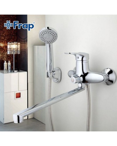 Смеситель для ванны Frap H04 F2204 универсальный Хром