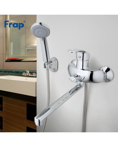 Смеситель для ванны Frap H21 F2221 универсальный Хром