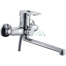 Смеситель для ванны Frap H701 F22701-B универсальный Хром