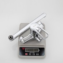 Смеситель для ванны Frap H701 F22701-B универсальный Хром