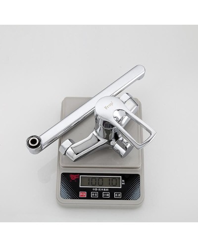 Смеситель для ванны Frap H701 F22701-B универсальный Хром