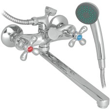 Смеситель для ванны Frap H731 F22731-B универсальный Хром