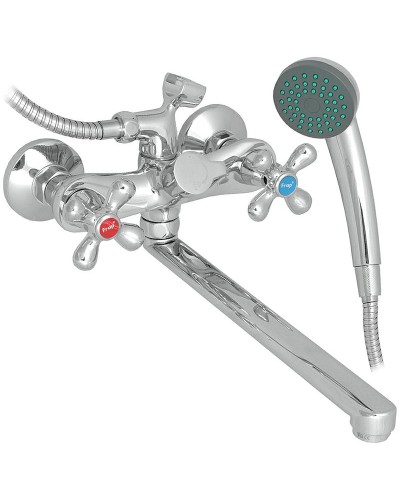 Смеситель для ванны Frap H731 F22731-B универсальный Хром