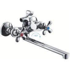 Смеситель для ванны Frap H731 F22731-B универсальный Хром