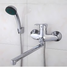 Смеситель для ванны Frap H220 F22001 универсальный Хром