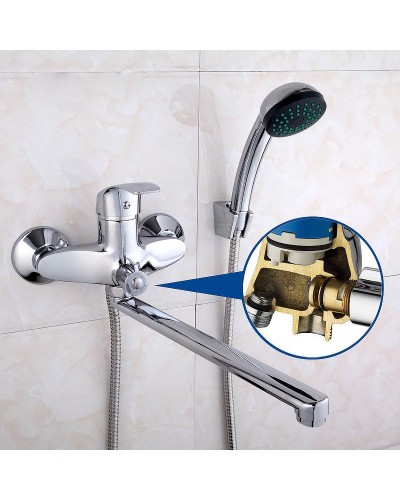 Смеситель для ванны Frap H220 F22001 универсальный Хром