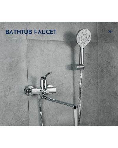 Смеситель для ванны Frap H67 F2267 универсальный Хром