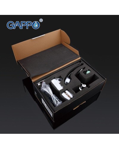 Смеситель для ванны Gappo G07 G2207 универсальный Хром