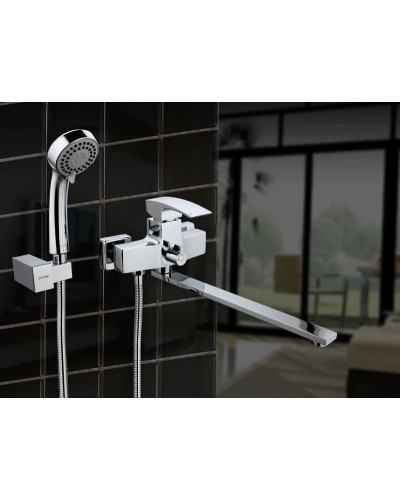 Смеситель для ванны Gappo G07 G2207 универсальный Хром