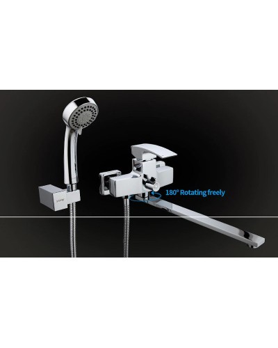 Смеситель для ванны Gappo G07 G2207 универсальный Хром