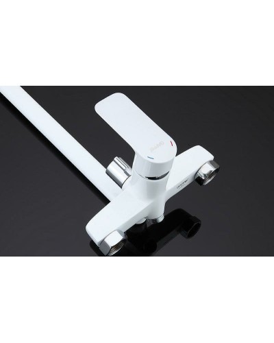 Смеситель для ванны Gappo G48 G2248 универсальный Белый Хром