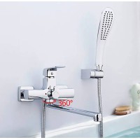 Смеситель для ванны Gappo G50 G2250-8 универсальный Хром