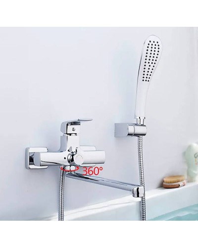 Смеситель для ванны Gappo G50 G2250-8 универсальный Хром