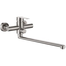 Смеситель для ванны Haiba HB22801-2 универсальный Нержавеющая сталь