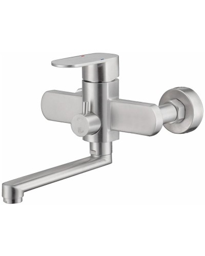 Смеситель для ванны Haiba HB60806 универсальный Нержавеющая сталь