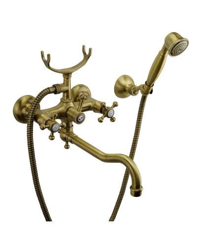 Смеситель для ванны Migliore Lady 18809 универсальный Бронза