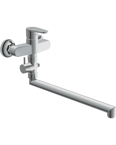Смеситель для ванны Cersanit Cari 63028 универсальный Хром
