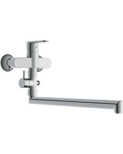 Смеситель для ванны Cersanit Cari 63028 универсальный Хром
