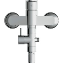 Смеситель для ванны Cersanit Cari 63028 универсальный Хром