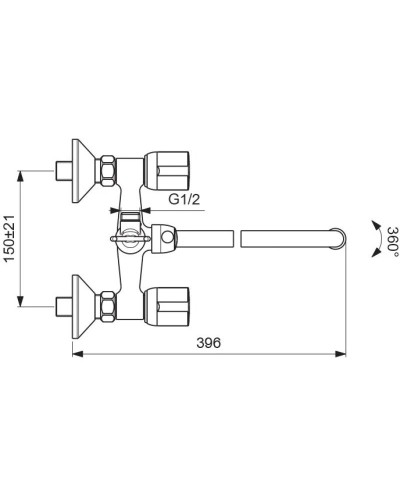 Смеситель универсальный Vidima Эко BA163AA