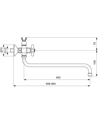 Смеситель универсальный Vidima Retro BA349AA