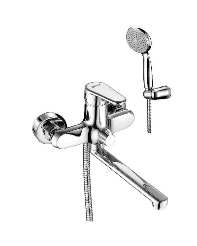 Смеситель для ванны Lemark Point LM0317C универсальный Хром