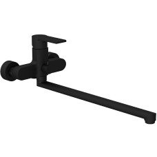 Смеситель для ванны Cersanit Brasko Black 64092 универсальный Черный матовый