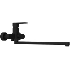 Смеситель для ванны Cersanit Brasko Black 64092 универсальный Черный матовый