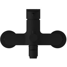 Смеситель для ванны Cersanit Brasko Black 64092 универсальный Черный матовый