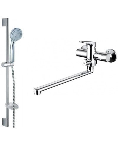 Смеситель для ванны Bravat Eler F00449CP