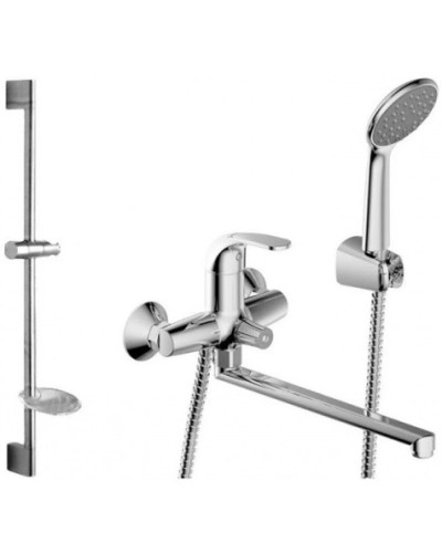 Смеситель для ванны Bravat Fit F00416C