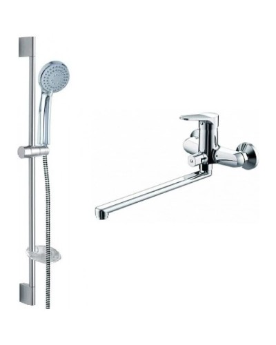 Смеситель для ванны Bravat Eco F00414C