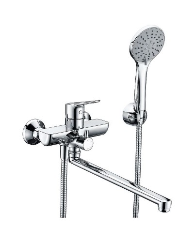 Смеситель для ванны WasserKRAFT Lippe 4502L универсальный Хром