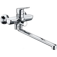 Смеситель для ванны WasserKRAFT Lippe 4502L универсальный Хром