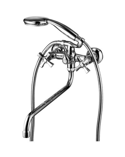 Смеситель для ванны Lemark Benefit LM2551C универсальный Хром