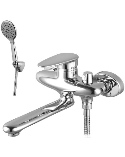 Смеситель для ванны Lemark Status LM4414C универсальный Хром