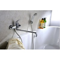 Смеситель для ванны Lemark Plus Advance LM1251C универсальный Хром