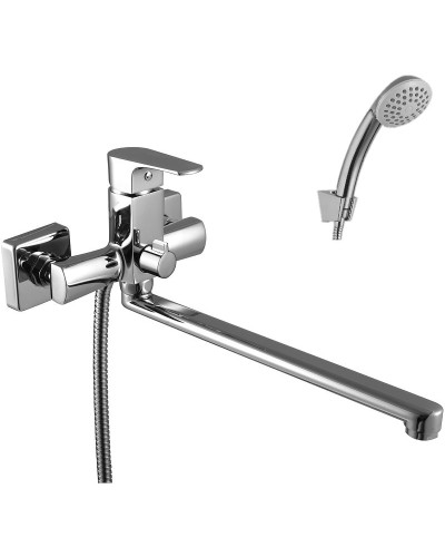 Смеситель для ванны Lemark Plus Factor LM1651C универсальный Хром