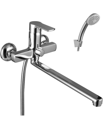 Смеситель для ванны Lemark Plus Grace LM1551C универсальный Хром