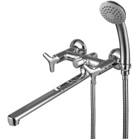 Смеситель для ванны Lemark Plus Spirit LM1951C универсальный Хром