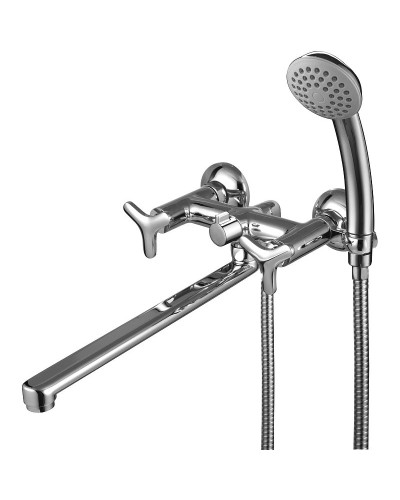 Смеситель для ванны Lemark Plus Spirit LM1951C универсальный Хром