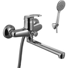 Смеситель для ванны Lemark Omega LM3110C универсальный Хром