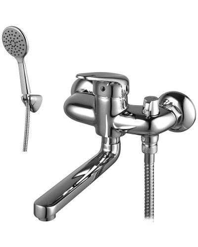 Смеситель для ванны Lemark Luna LM4114C универсальный Хром