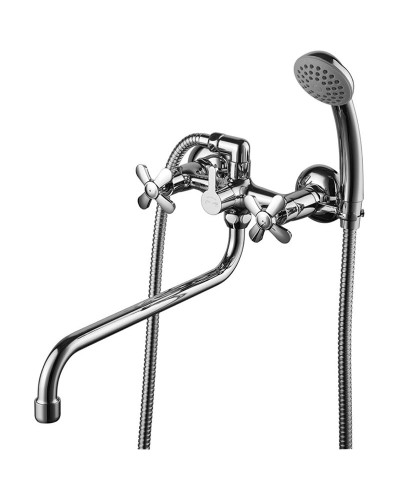 Смеситель для ванны Lemark Partner LM6541C универсальный Хром