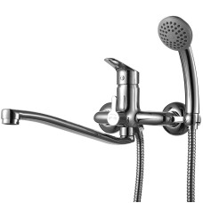 Смеситель для ванны Lemark Partner LM6553C универсальный Хром