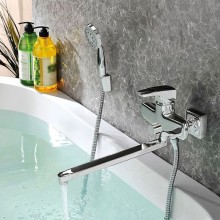 Смеситель для ванны Paini Angel ANCR112P20LMKM универсальный Хром